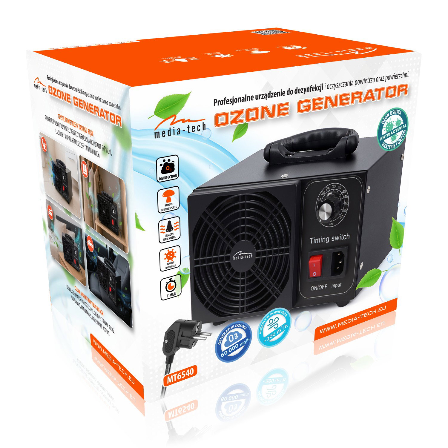 Media-Tech MT6540 Ozone Generator