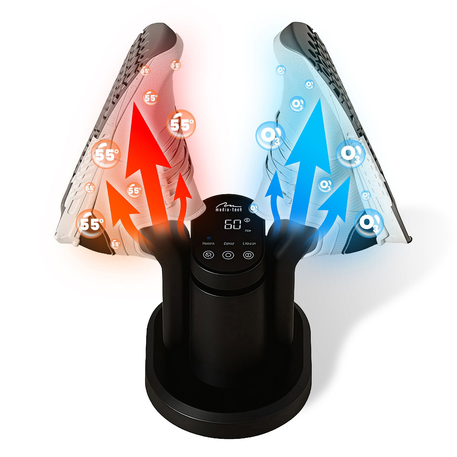 Media-Tech MT6539 Shoe Dryer Ozone Pro+