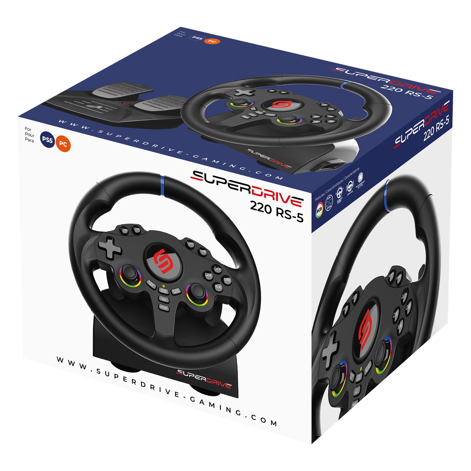 Subsonic Superdrive 220 RS-5 Driving Wheel