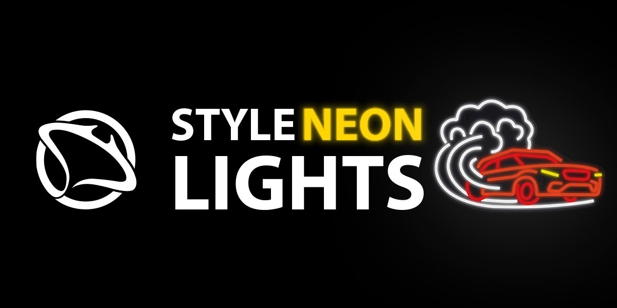 Manta SNL96MT Style Neon Lights CAR DRIFT