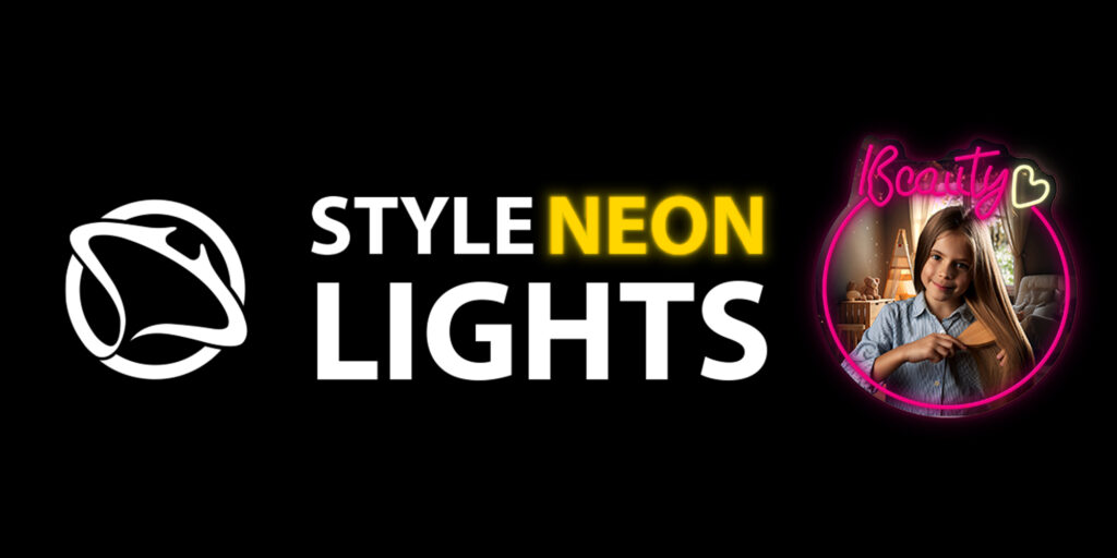 Manta MASNL130PK Style Neon Lights BEAUTY LED Neon Mirror