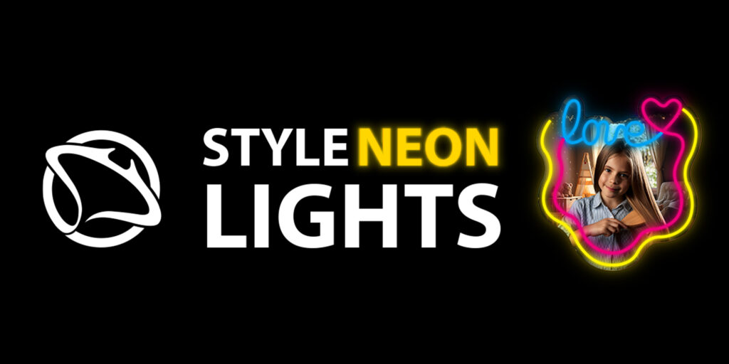 Manta MASNL131MT Style Neon Lights LOVE LED Neon Mirror