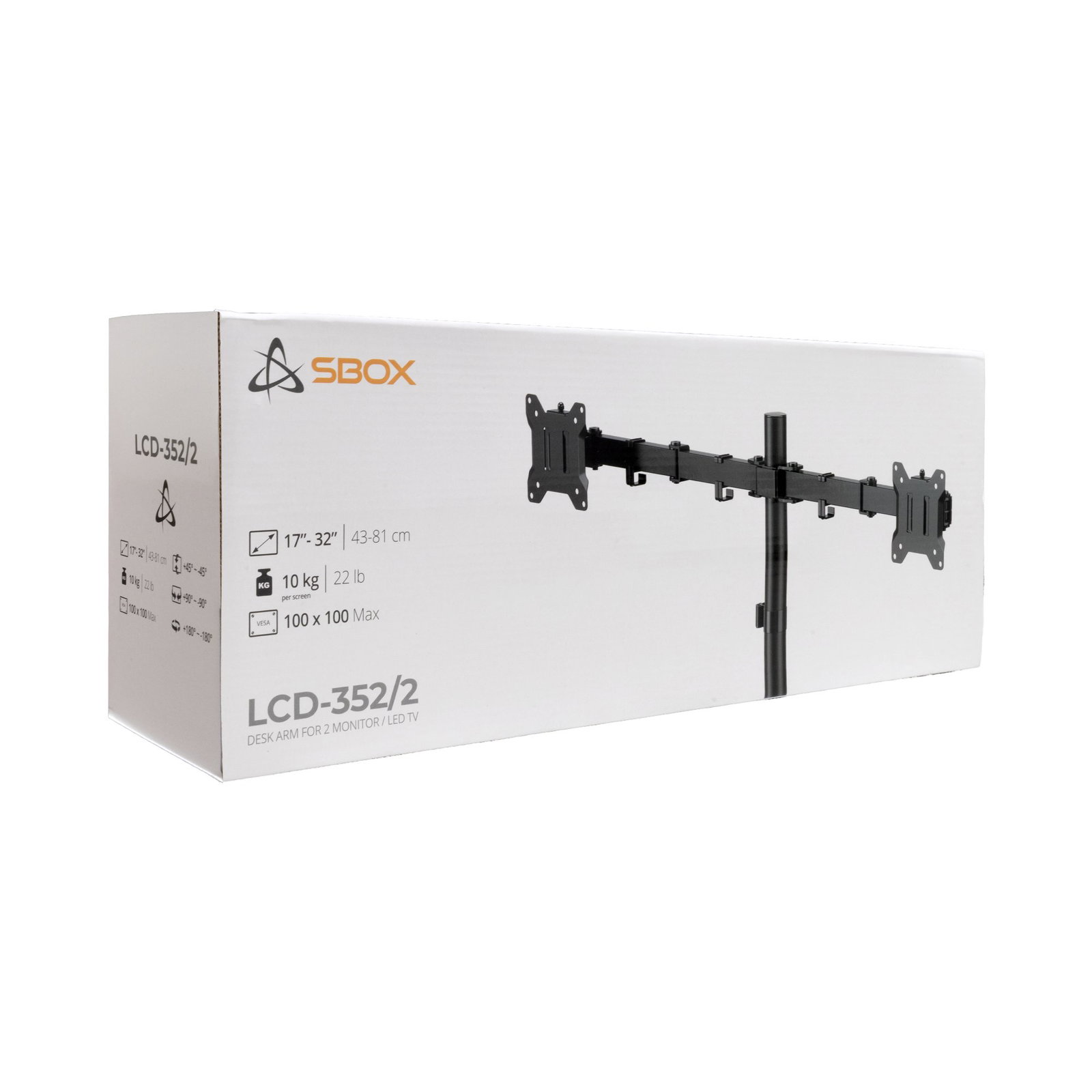 Sbox LCD-352/2-3 (17-32/2x10kg/100x100)