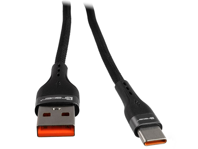 Tracer 47486 USB A - USB C M/M 1m Cable Black
