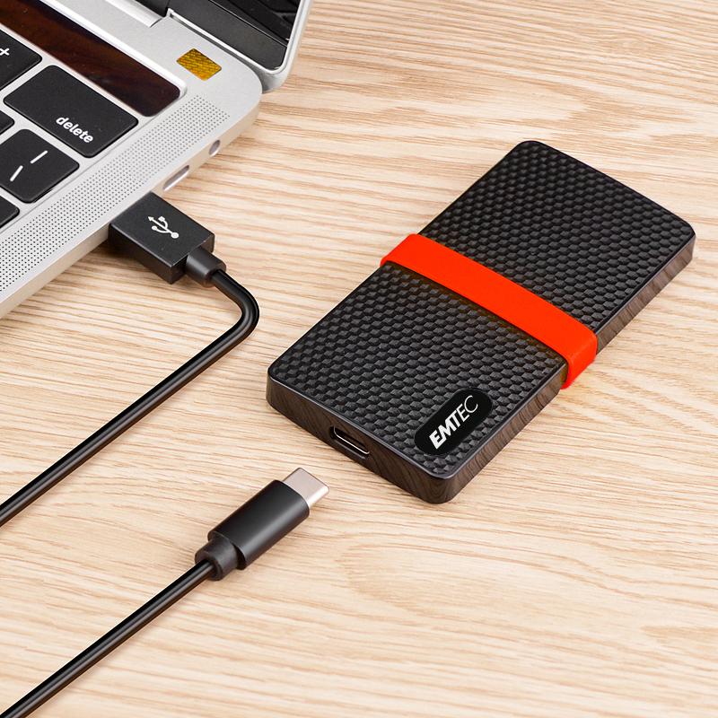 Emtec SSD 3.1 X200 256GB Power Plus Portable