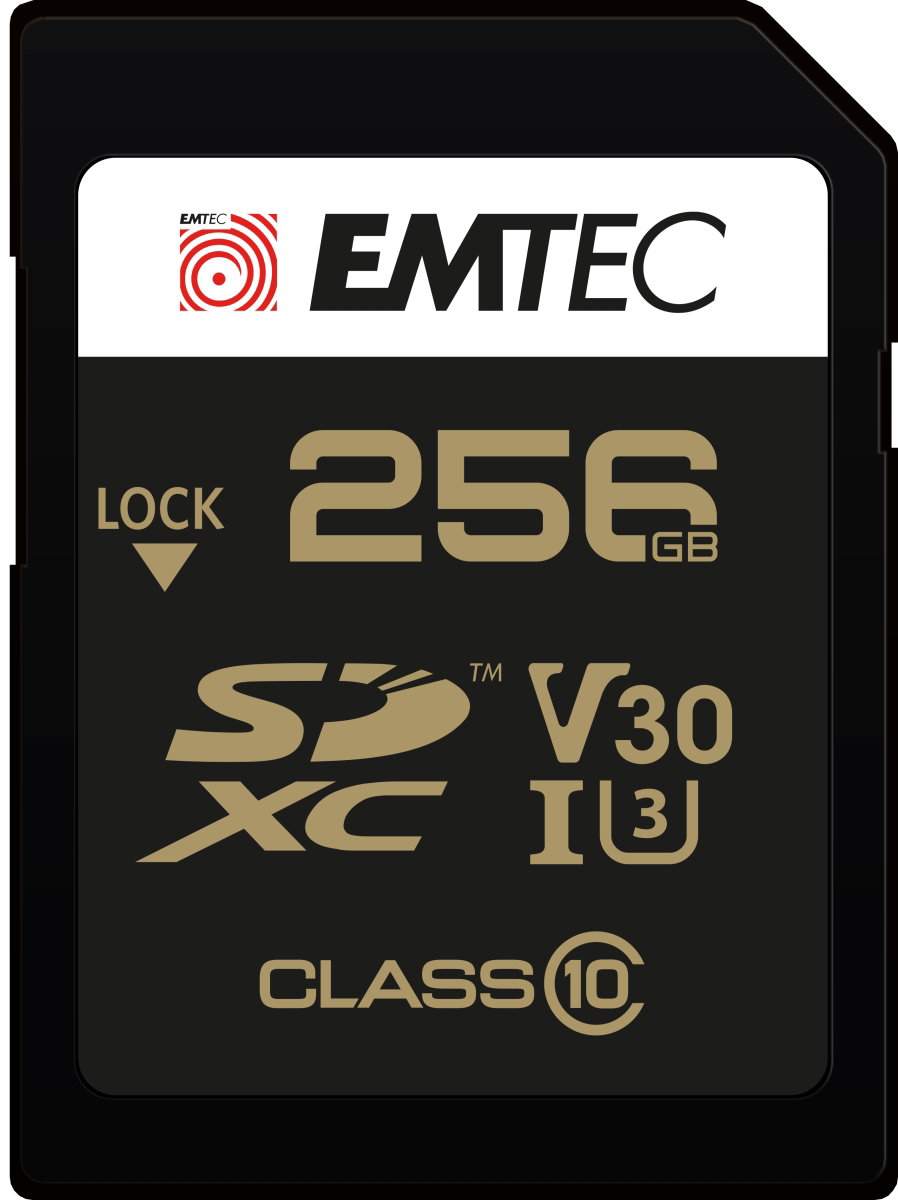 Emtec SDXC 256GB UHS-I U3 SpeedIN Pro