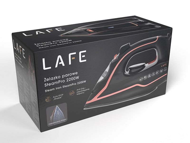 Lafe 47581 Steam Iron SteamPro 2200W