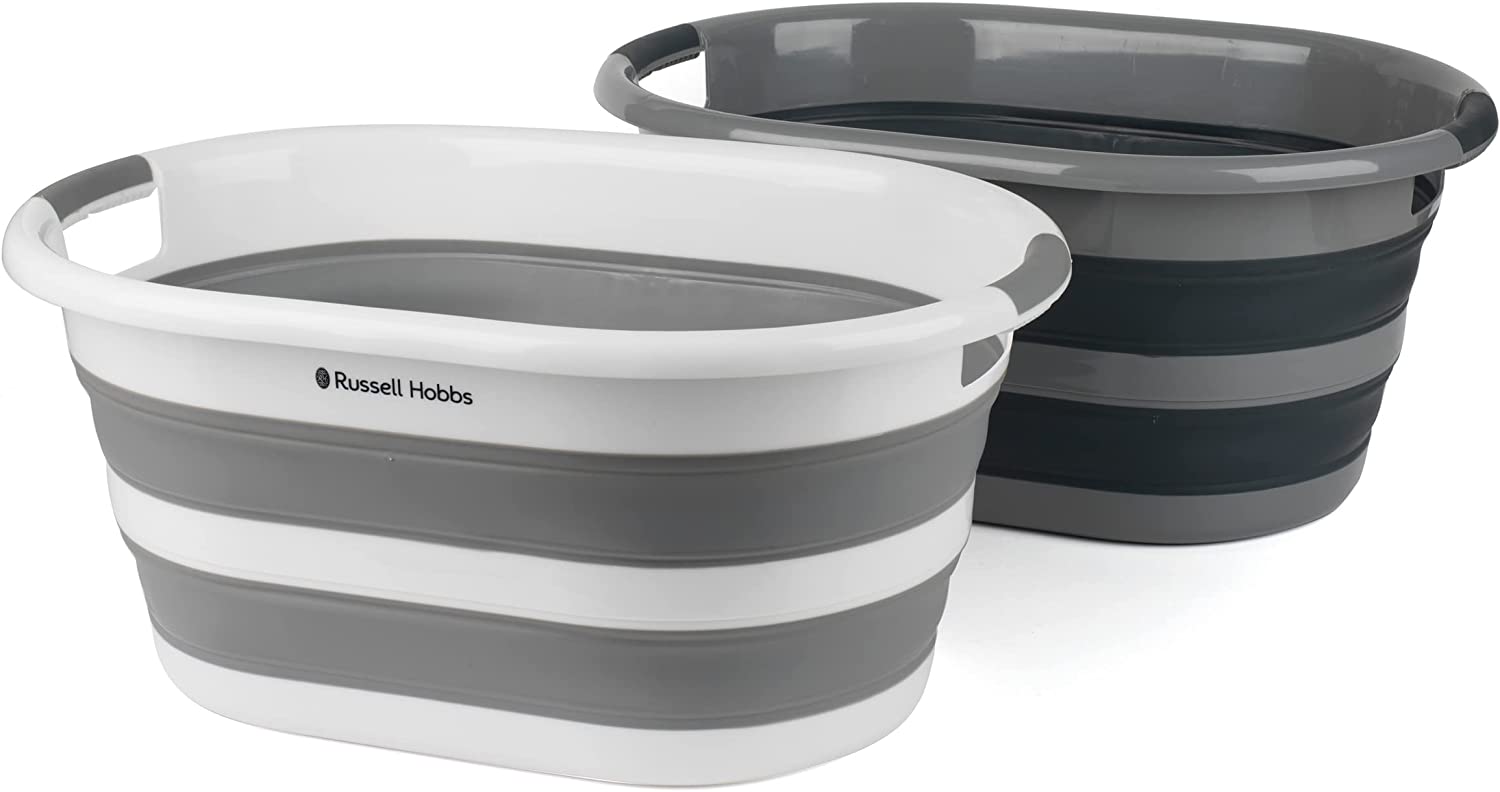 Russell Hobbs LA053879GRYF1EU7 Collapsible laundry basket 27L