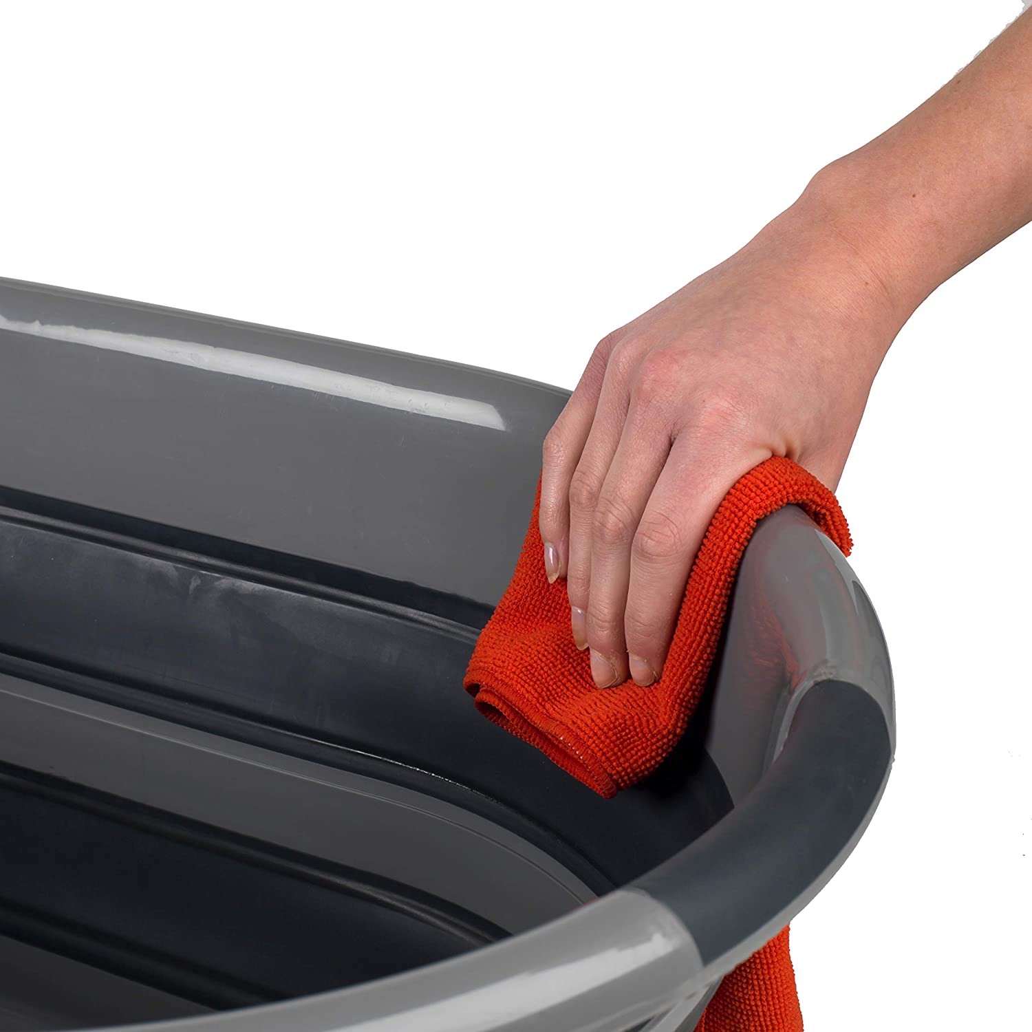Russell Hobbs LA053879GRYF1EU7 Collapsible laundry basket 27L