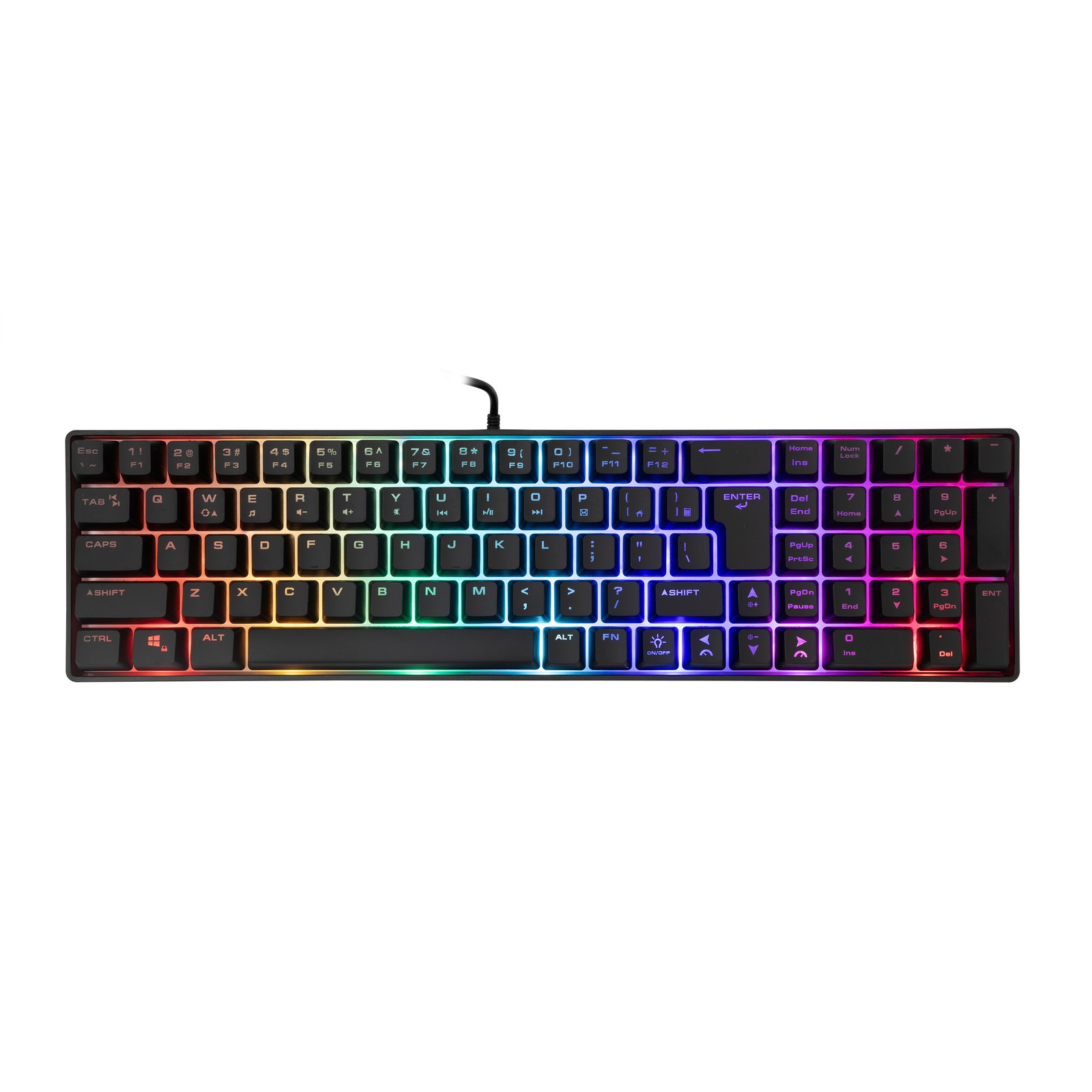 White Shark GLADIUS-US GK-001114 US RGB Black