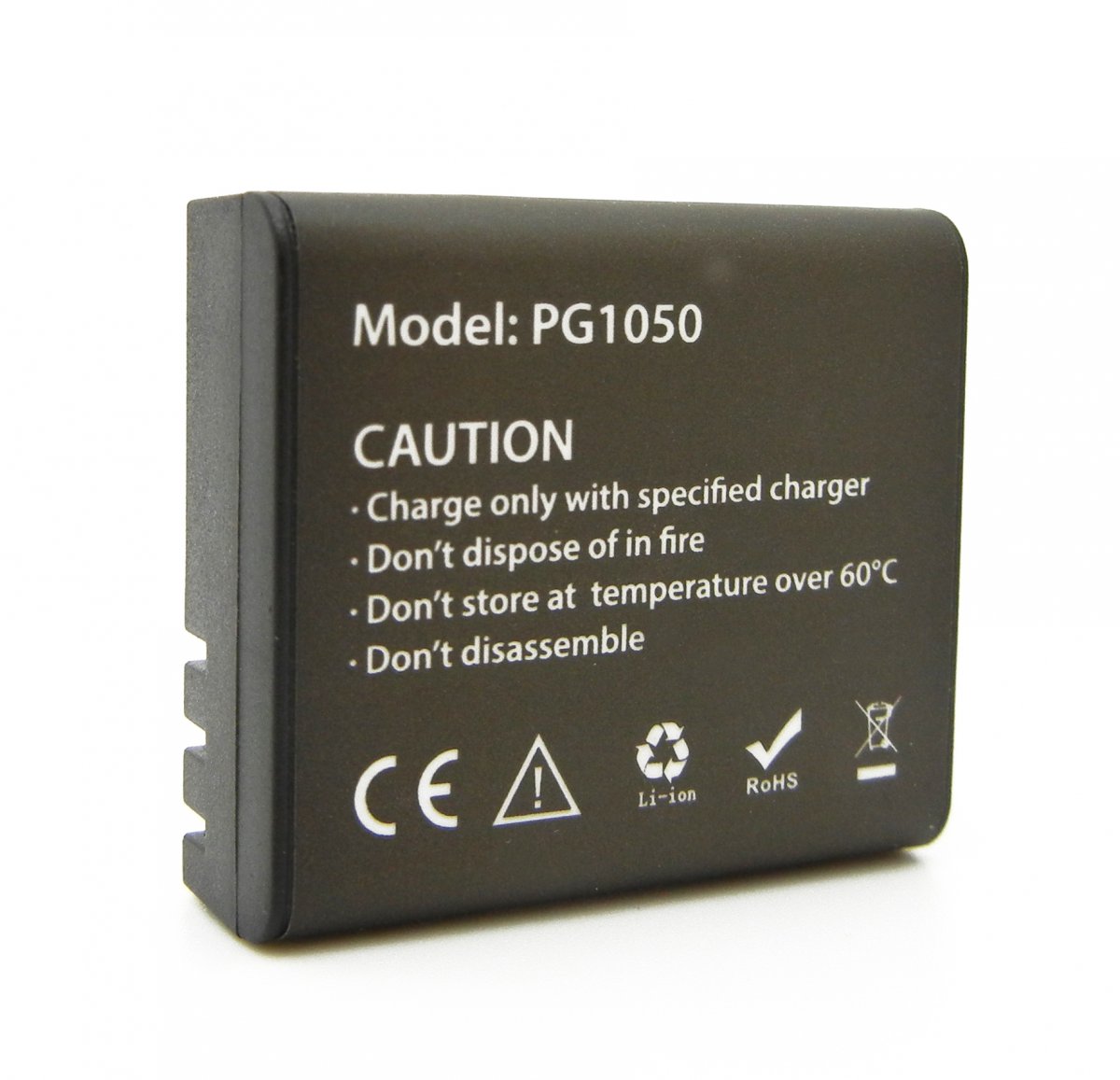 GoXtreme 1050mAh 3.7 V Akku for Rallye, Endurance, Discovery & Pioneer 01472