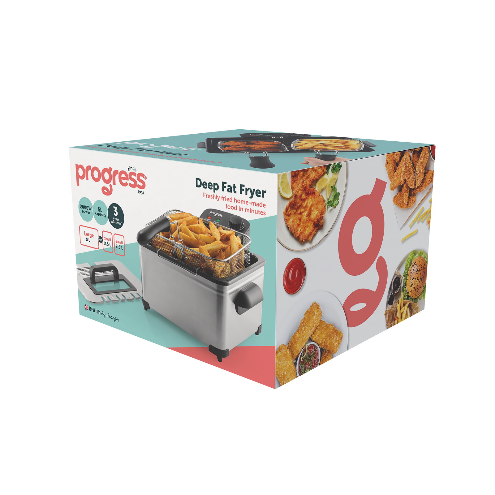 Progress EK6669PVDE Deep Fat Fryer