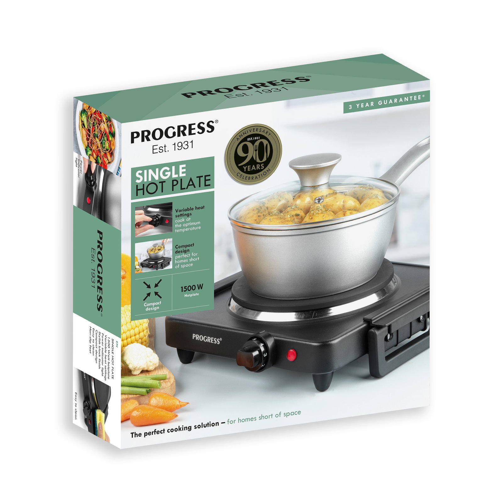 Progress EK4353PFVDE Single Hot Plate