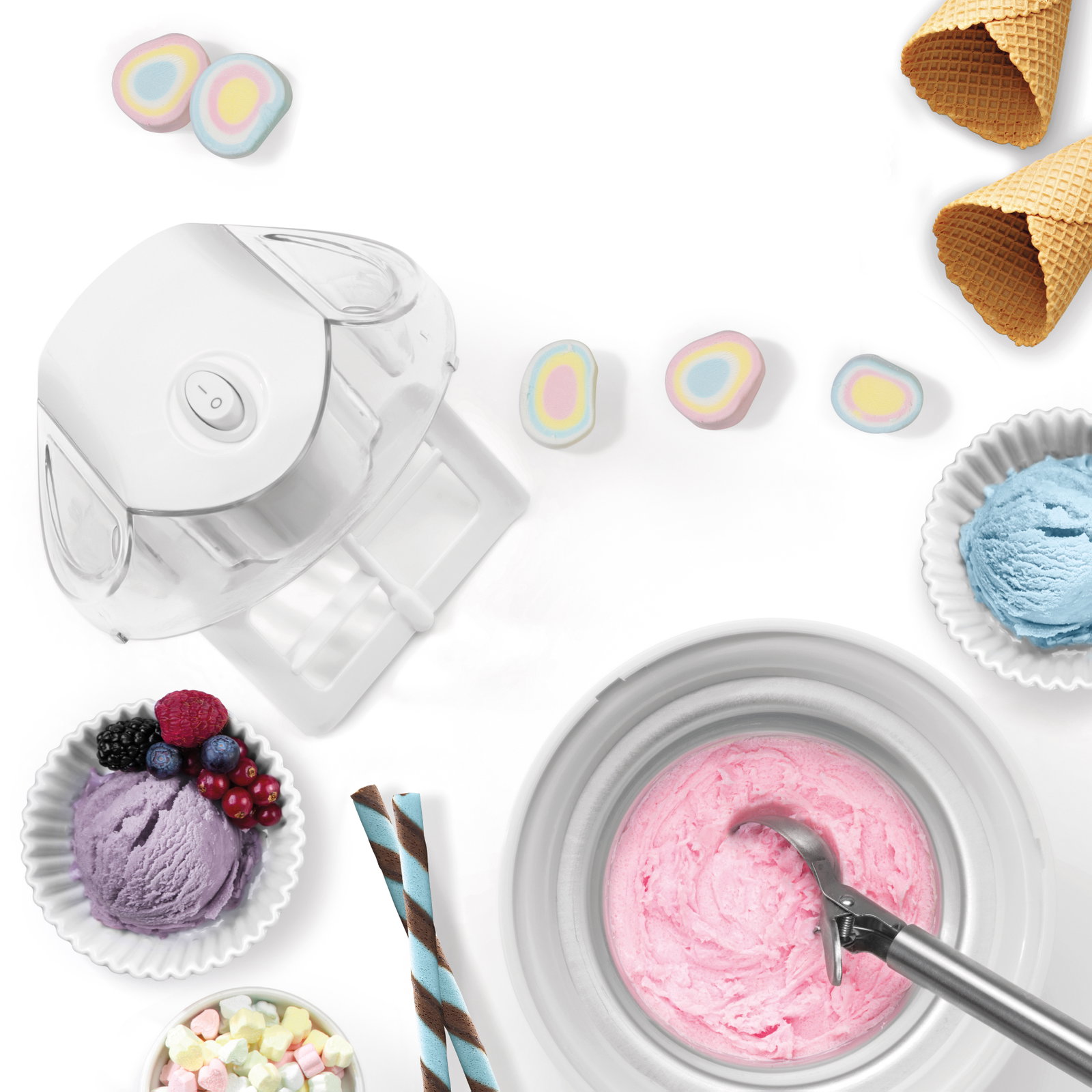 Giles & Posner EK5014GSBLFVDE Ice Cream Maker