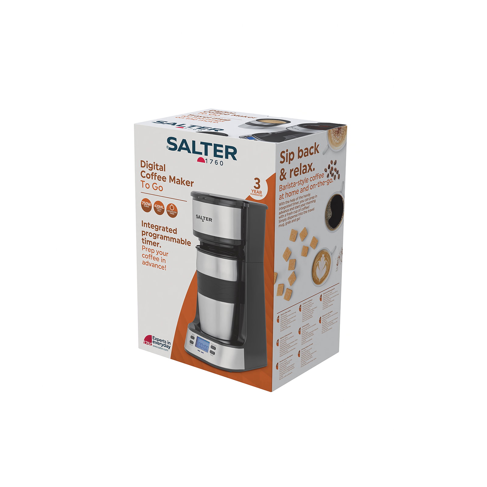 Salter EK2732FVDE Digital Coffee Maker
