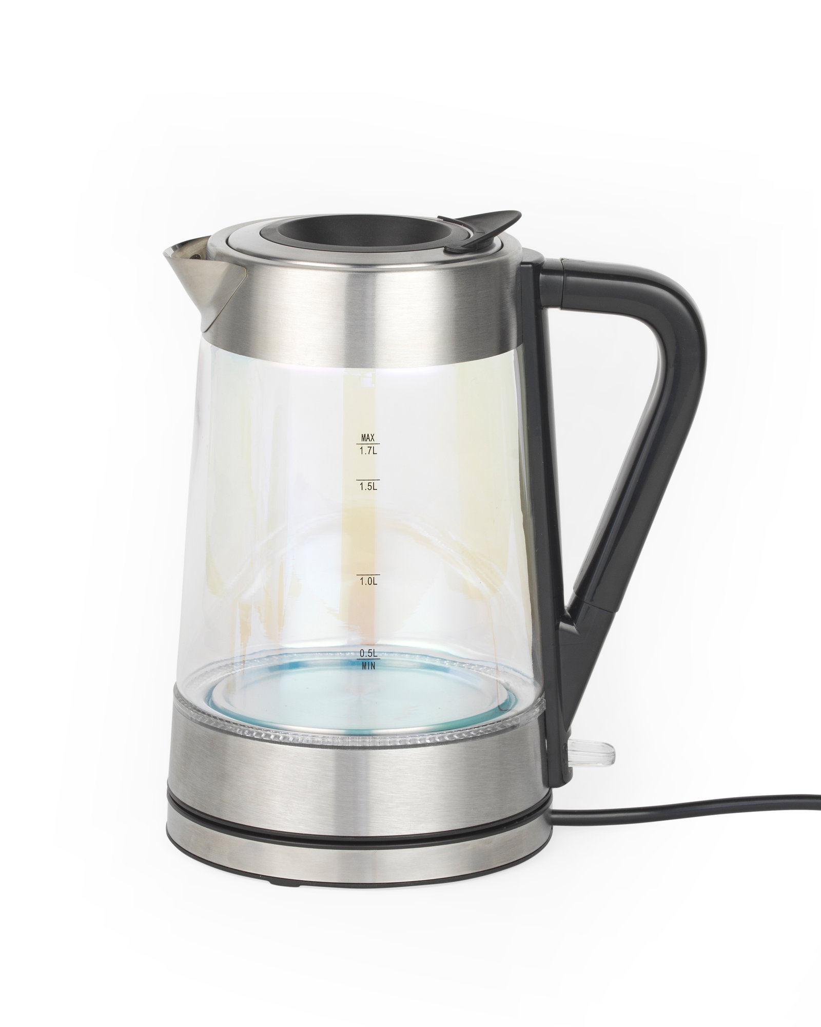 Salter EK5078IRFVDE Iridescent Glass Kettle