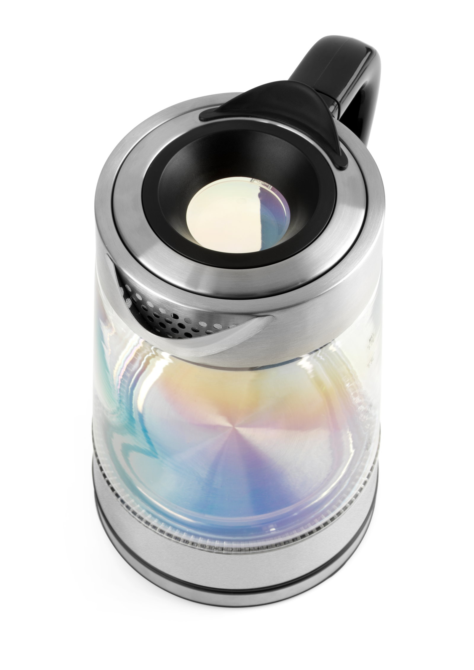 Salter EK5078IRFVDE Iridescent Glass Kettle