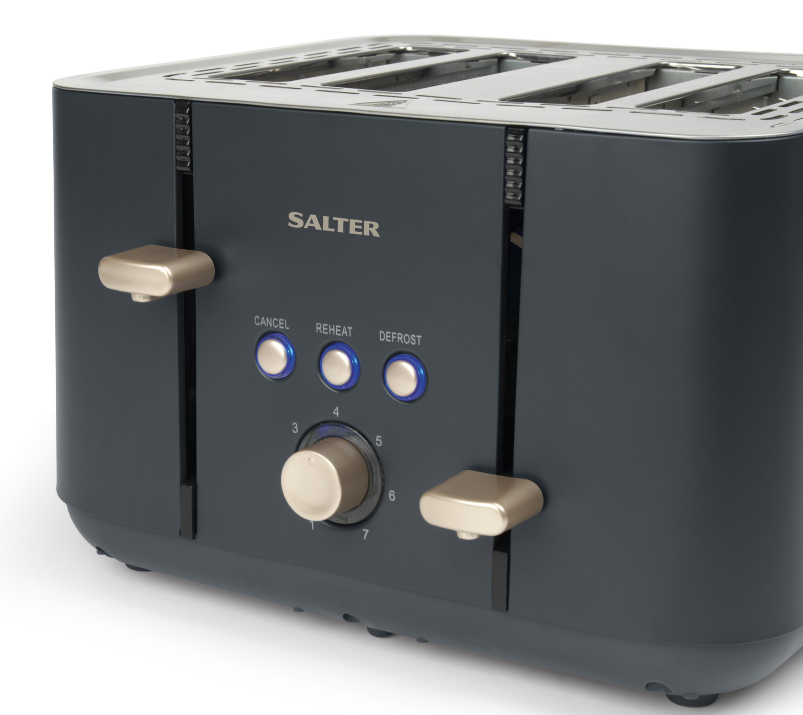 Salter EK5565BGRYFVDE Marino 4-Slice Toaster