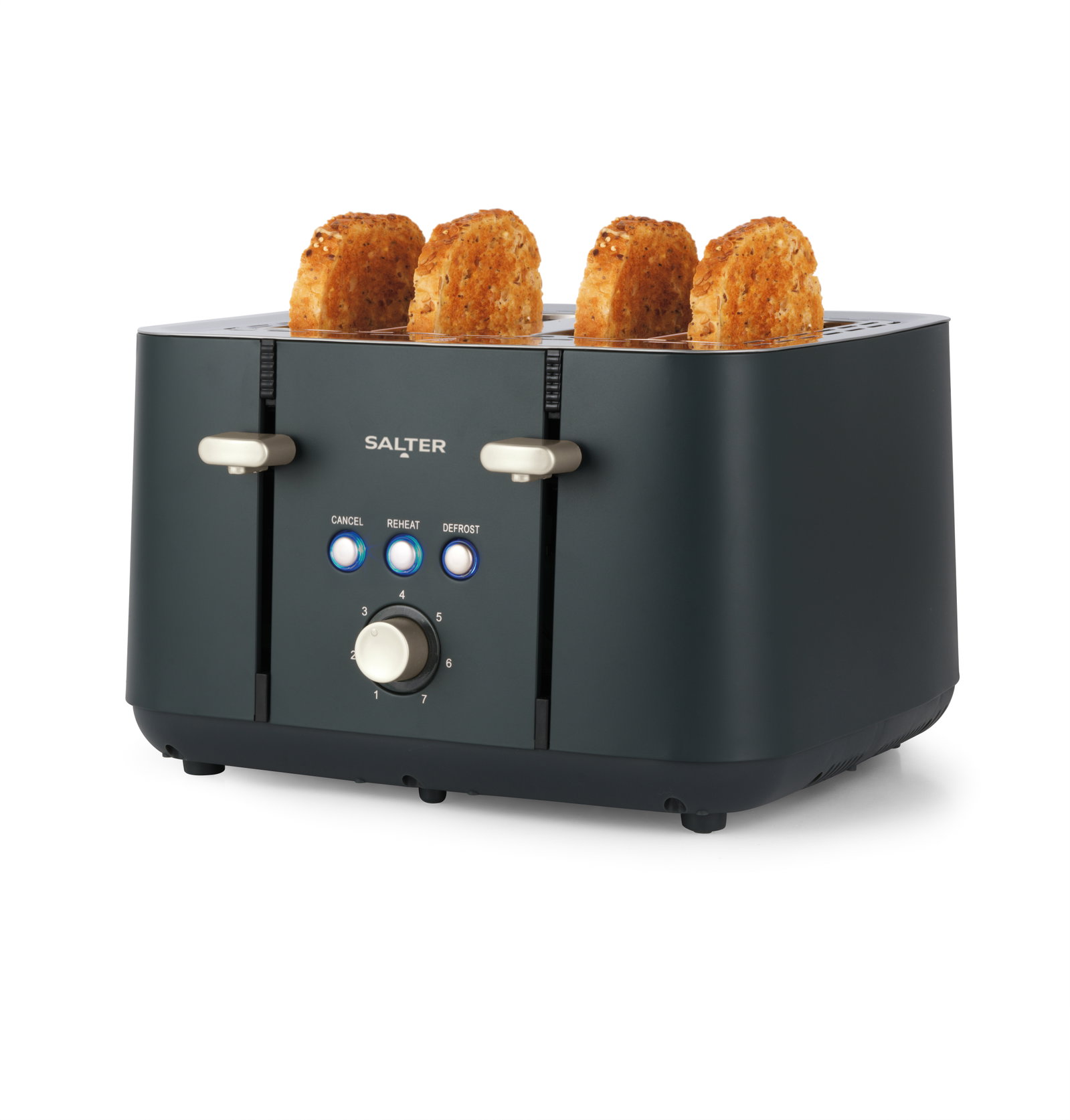 Salter EK5565BGRYFVDE Marino 4-Slice Toaster
