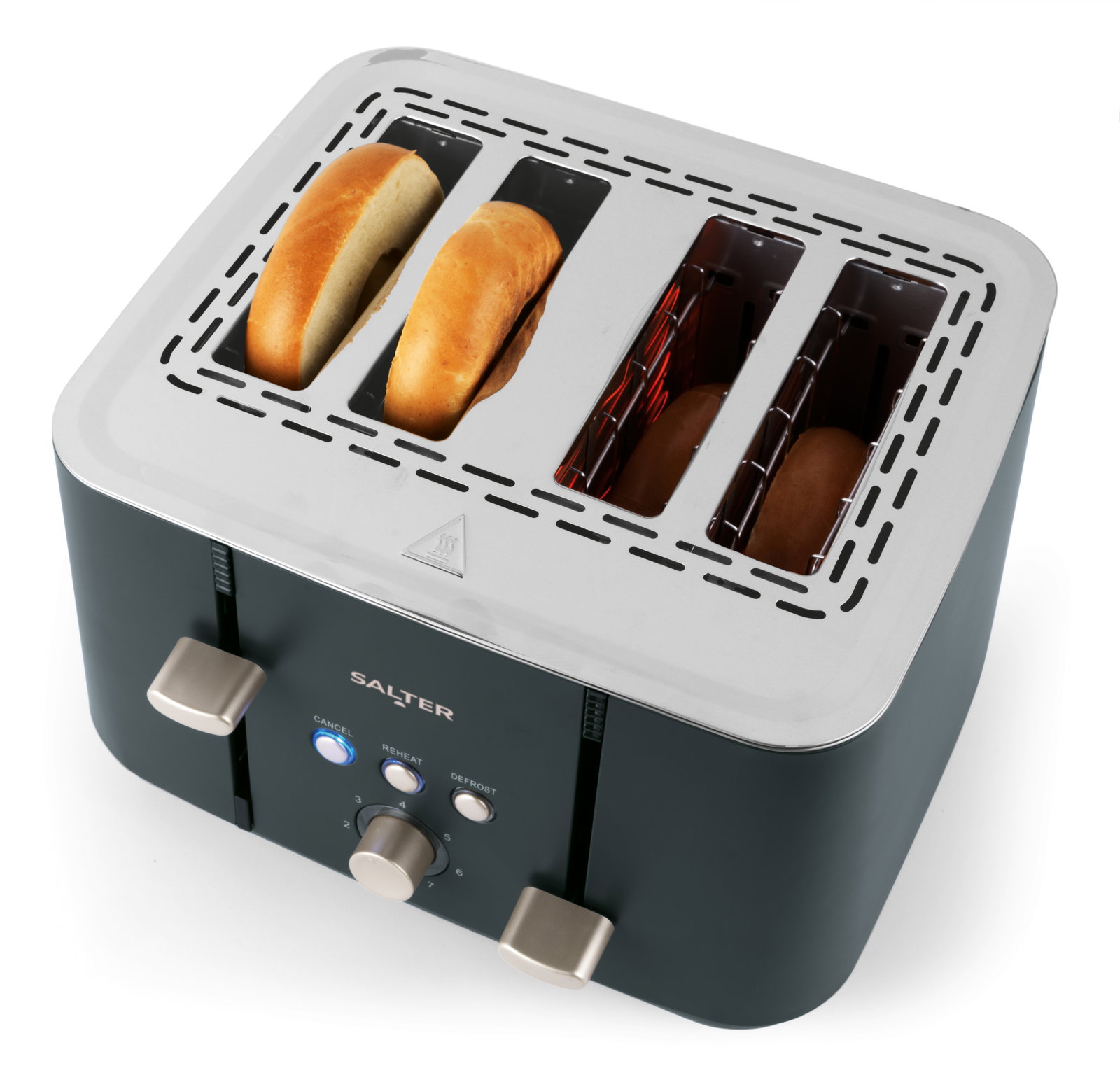 Salter EK5565BGRYFVDE Marino 4-Slice Toaster