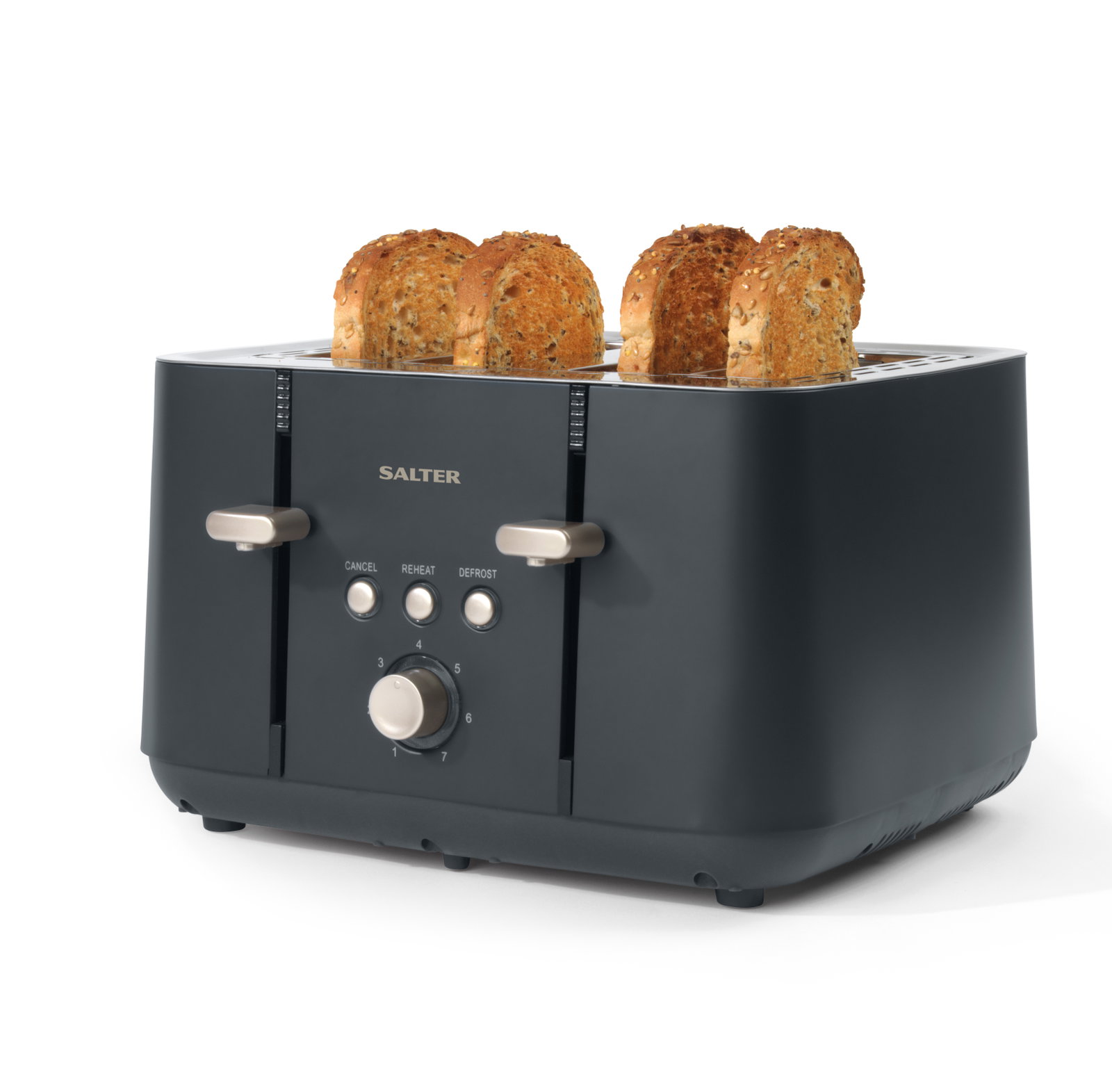 Salter EK5565BGRYFVDE Marino 4-Slice Toaster