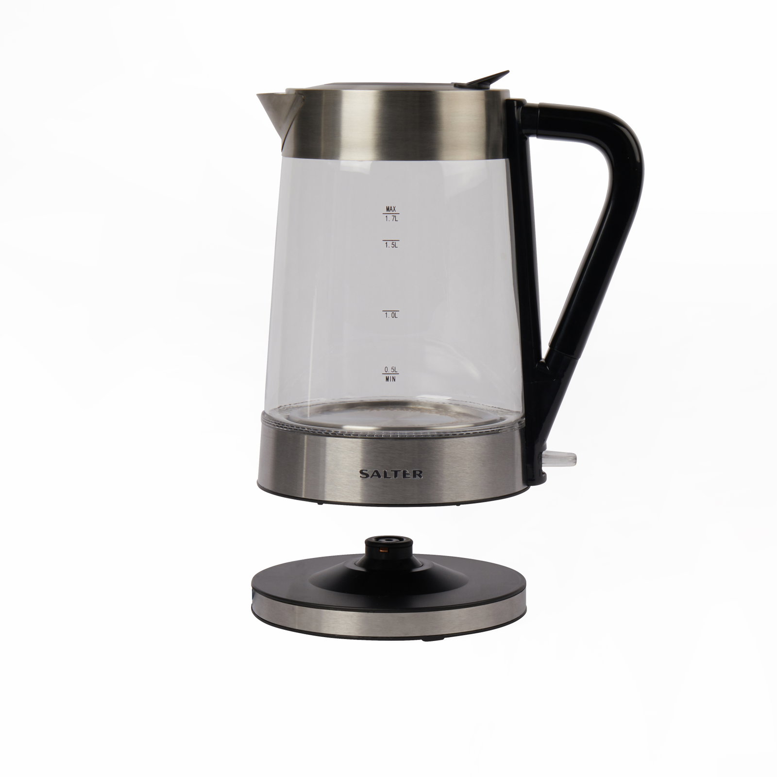 Salter EK5078SSFVDE Colour Changingt Glass Kettle