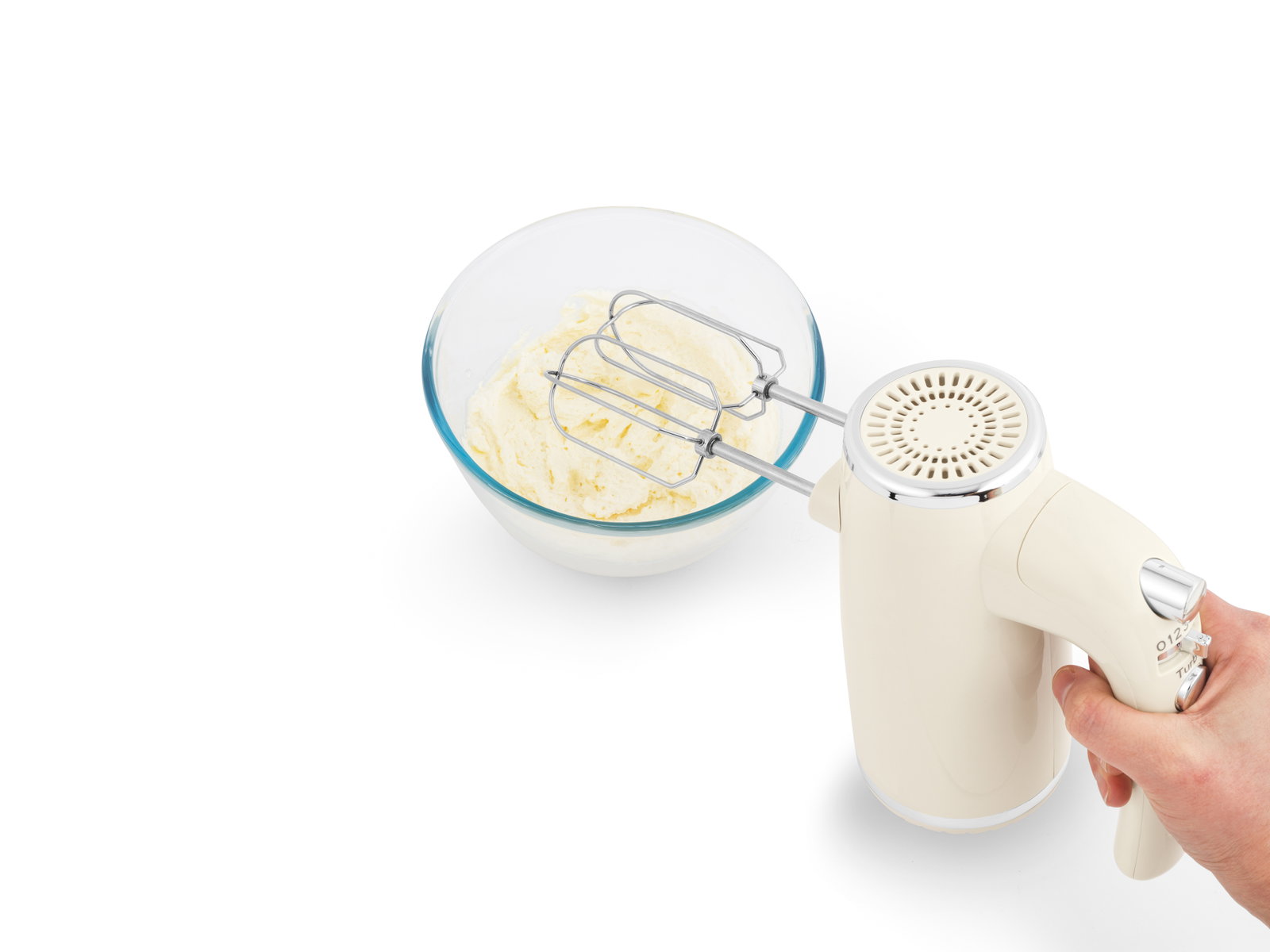 Salter EK6684CRMVDE Retro Hand Mixer