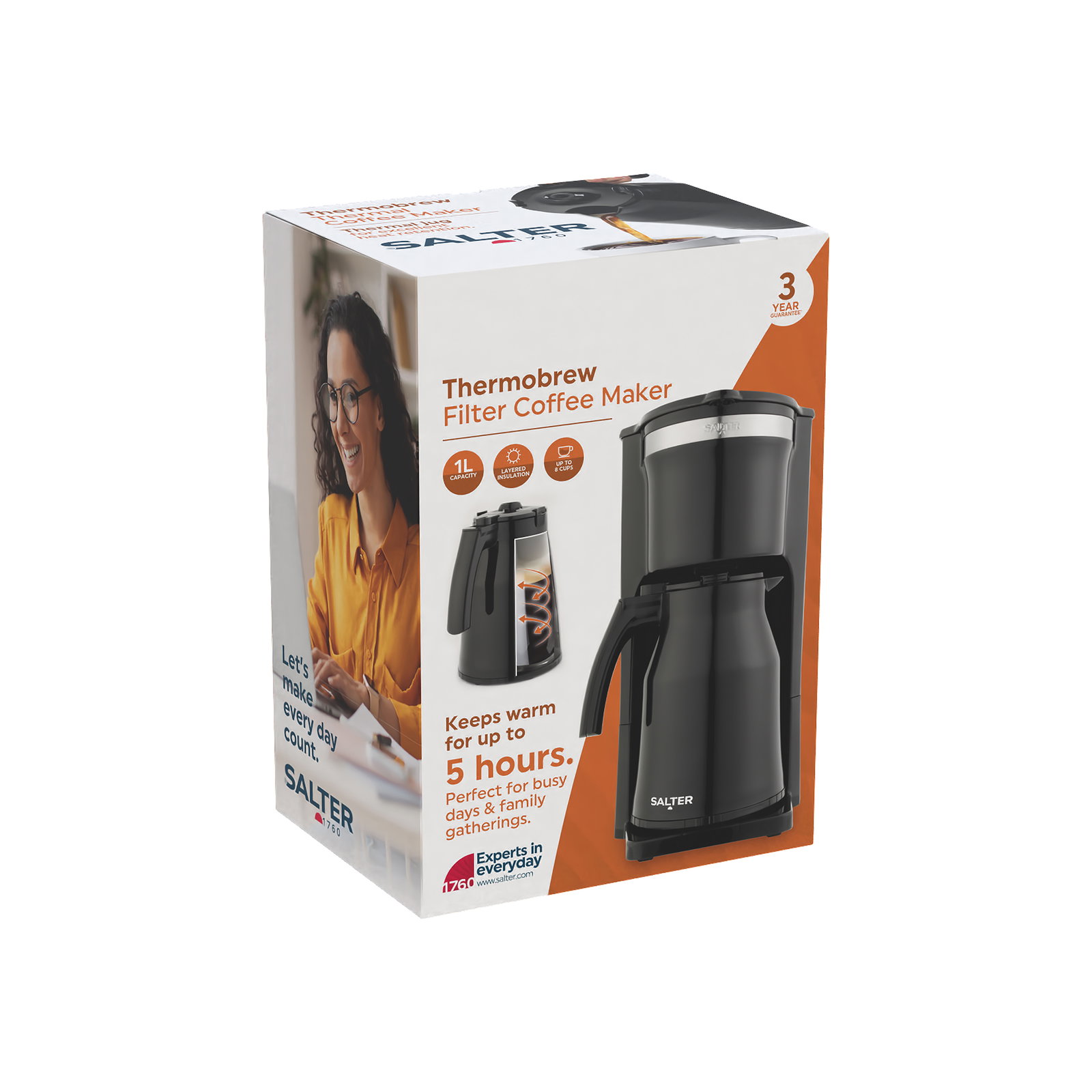 Salter EK6664VDE ThermoBrew Filer Coffee Maker