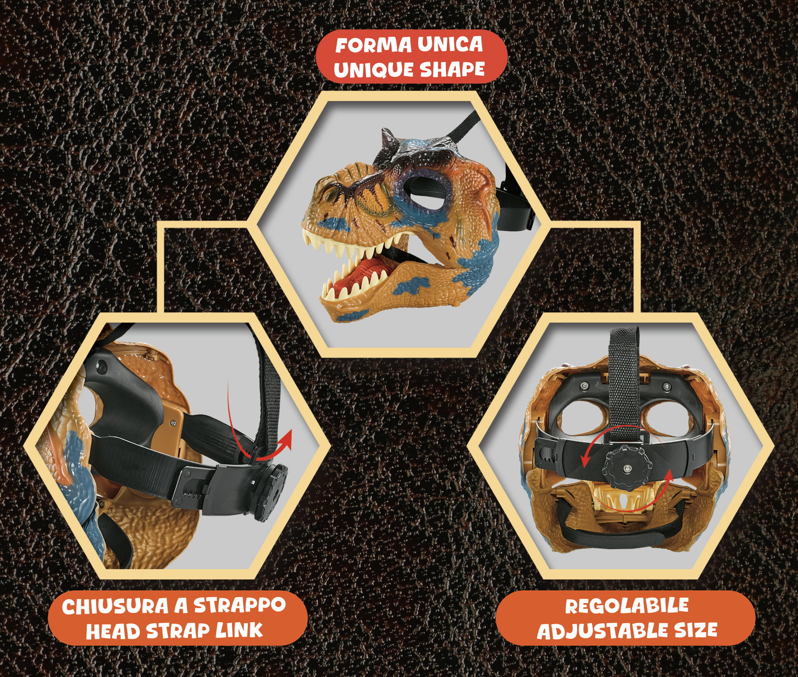 Koala Games G2604 Jurassic Mask (Random Color)