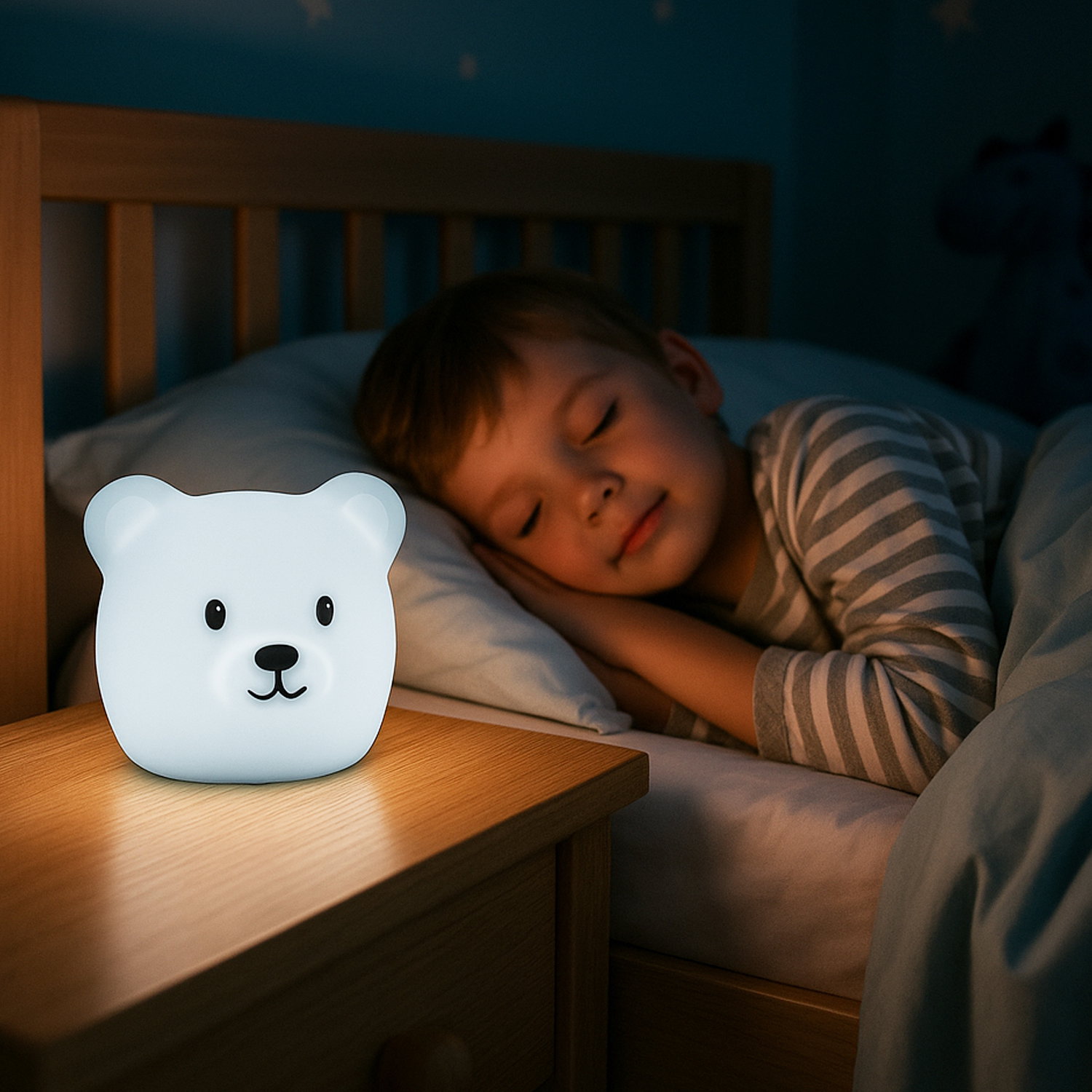 Koala Games G2535 Bear Rechargeable Silicone Lamp