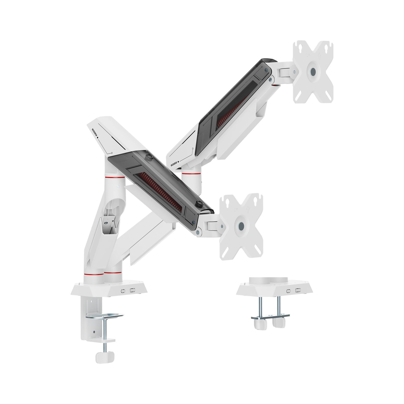 White Shark KHUFU-II GMS-3211 2 Monitor Desktop Mount