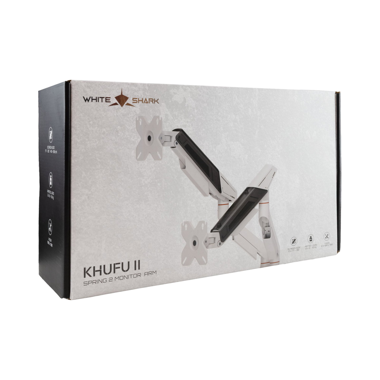 White Shark KHUFU-II GMS-3211 2 Monitor Desktop Mount