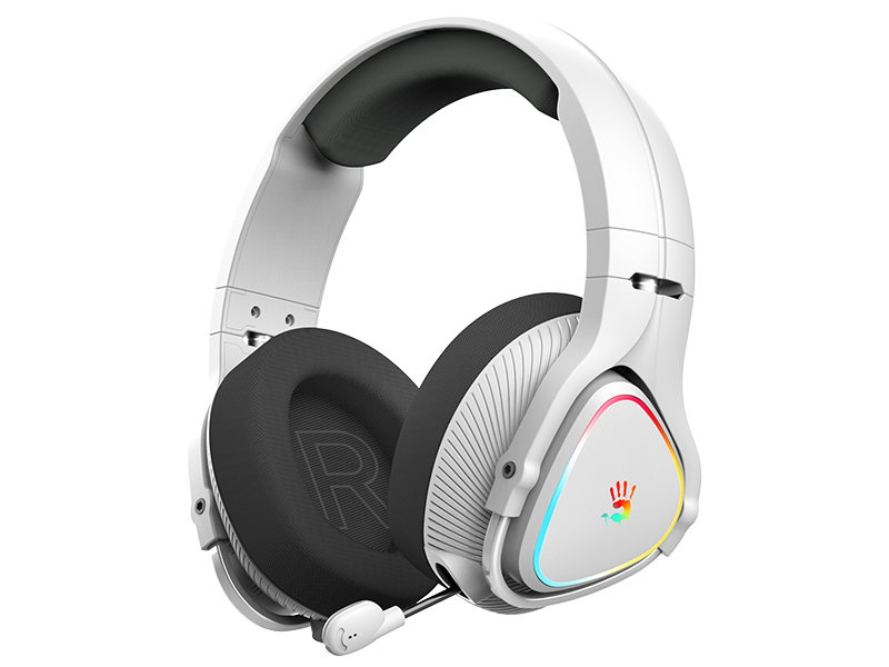 A4Tech 47752 Bloody MR710 RGB Gaming Wireless Headset, Grey