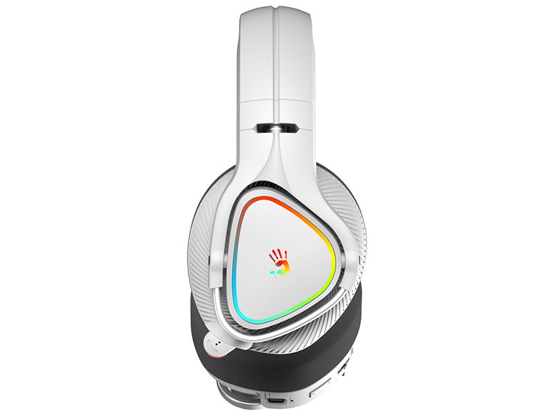 A4Tech 47752 Bloody MR710 RGB Gaming Wireless Headset, Grey
