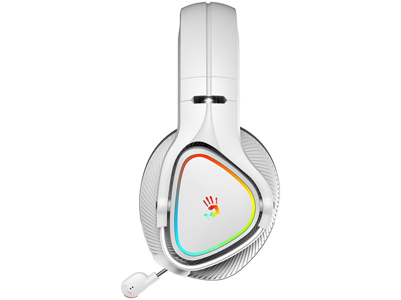 A4Tech 47752 Bloody MR710 RGB Gaming Wireless Headset, Grey