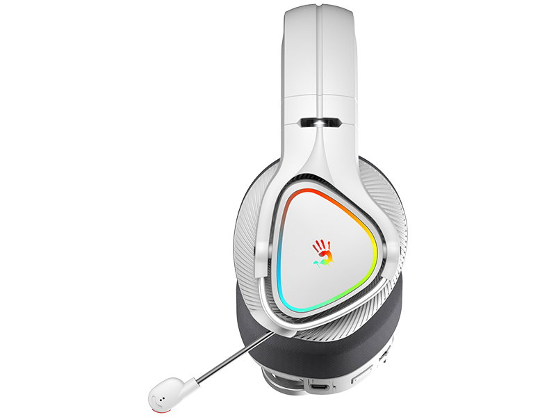 A4Tech 47752 Bloody MR710 RGB Gaming Wireless Headset, Grey