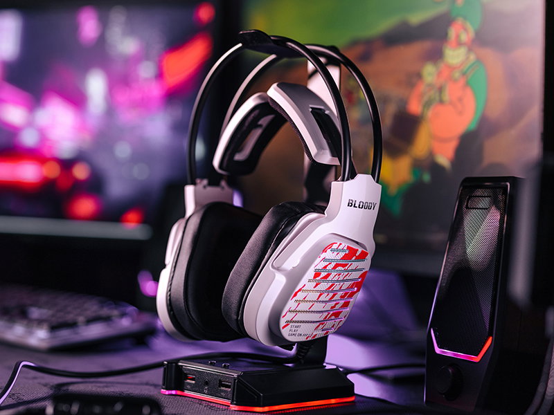 A4Tech 47749 Bloody G565 Energy White