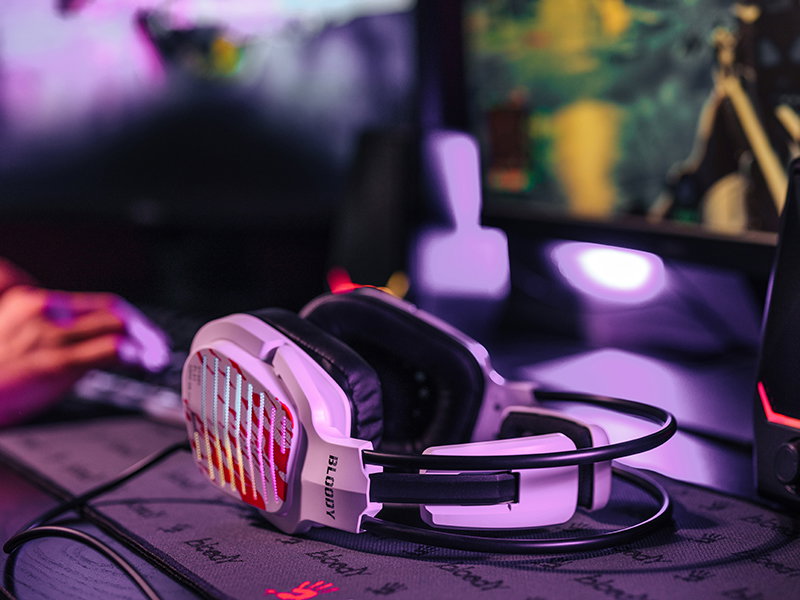 A4Tech 47749 Bloody G565 Energy White