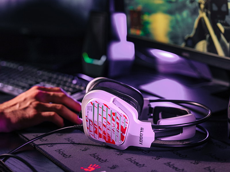 A4Tech 47749 Bloody G565 Energy White