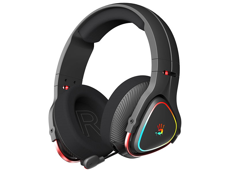 A4Tech 47751 Bloody MR710 RGB Gaming Wireless Headset, Black