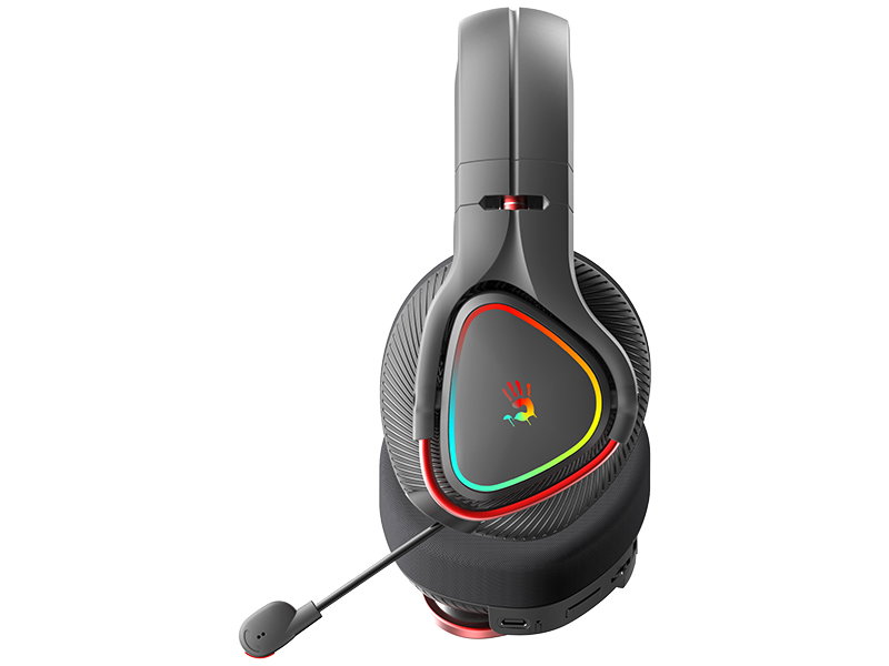 A4Tech 47751 Bloody MR710 RGB Gaming Wireless Headset, Black
