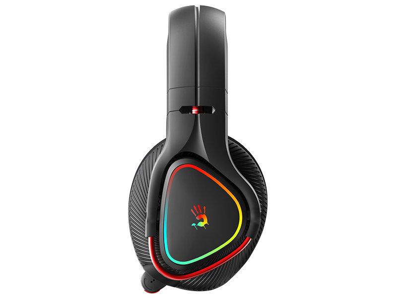A4Tech 47751 Bloody MR710 RGB Gaming Wireless Headset, Black