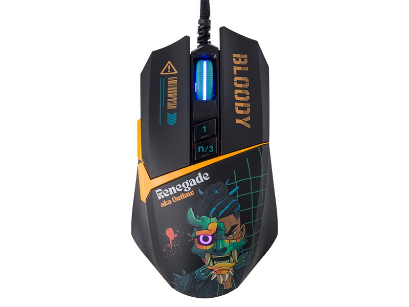 A4Tech 47619 Bloody W63 Max Renegade Midnight USB