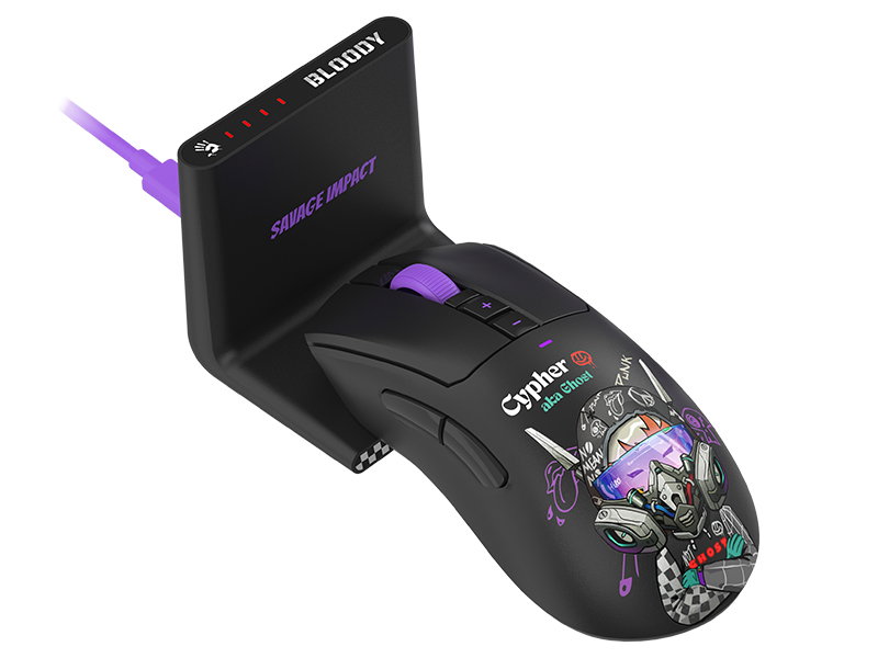 A4Tech 47744 Bloody R73 Ultra Duo Cypher Ghost
