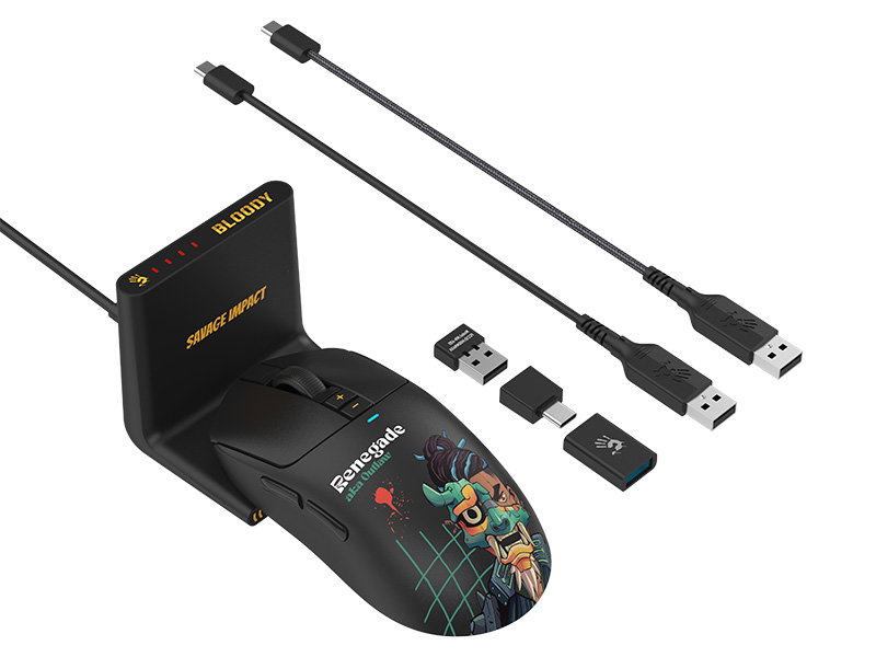 A4Tech 47746 Bloody R72 Ultra Duo Renegade Midnight