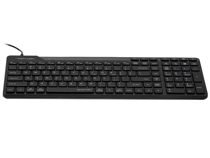 A4Tech 47726 Fstyler FBK27C AS 2.4 GHz+BT (Silent), Black