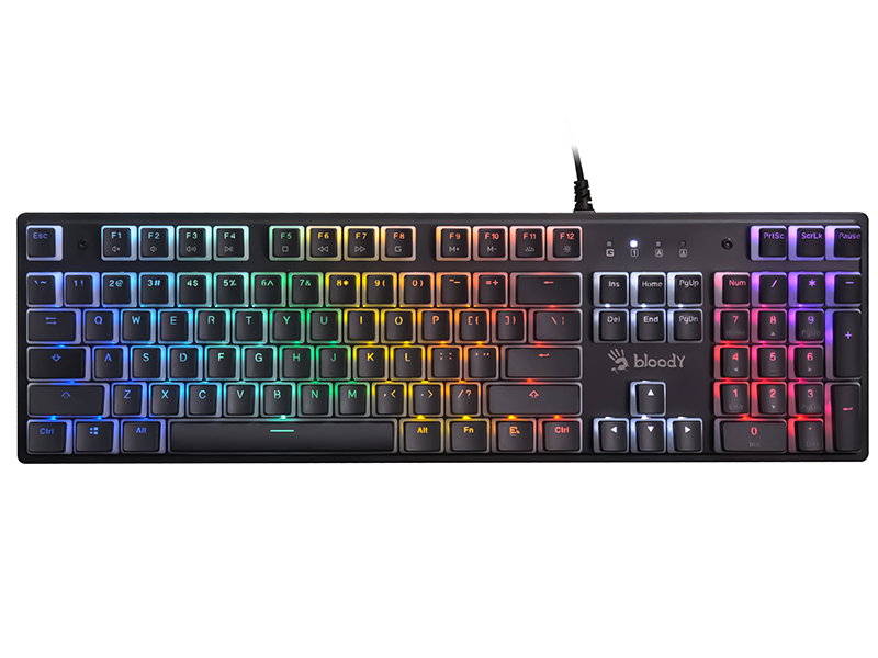 A4Tech 47788 Bloody S520N Mechanical Switch RGB Gaming Keyboard