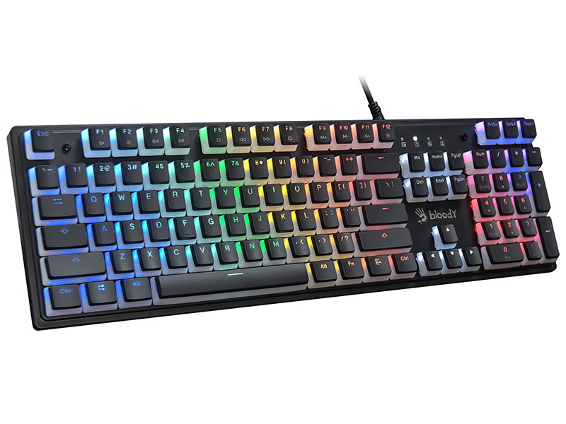 A4Tech 47788 Bloody S520N Mechanical Switch RGB Gaming Keyboard