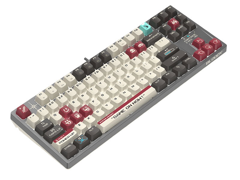 A4Tech 47736 Bloody S87 Pixels Red USB (BLMS RED Plus Switches)