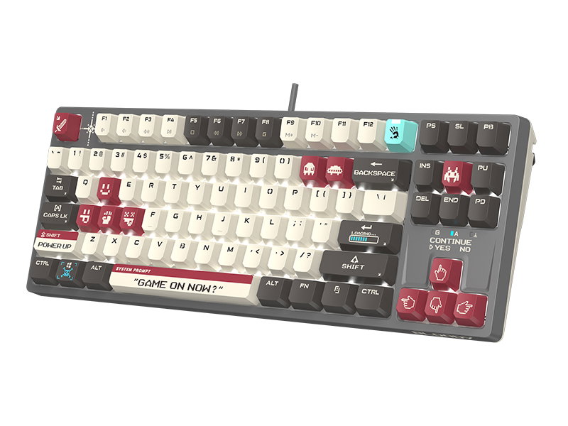 A4Tech 47736 Bloody S87 Pixels Red USB (BLMS RED Plus Switches)